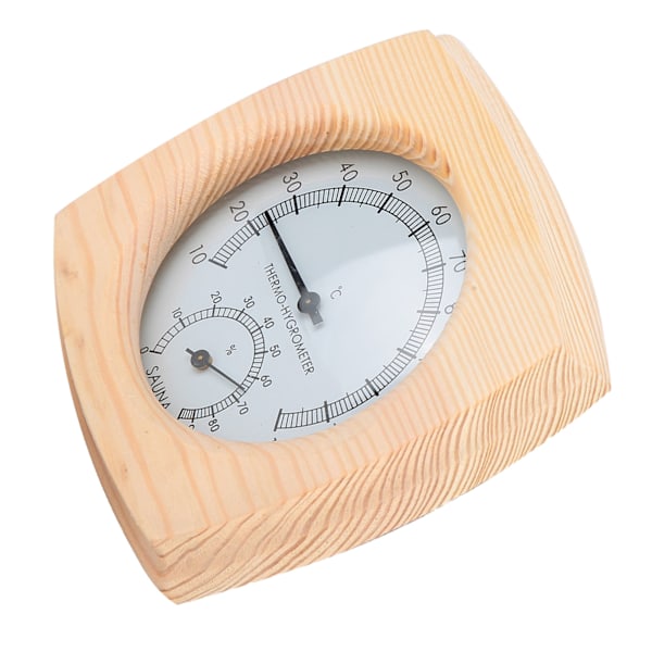 Digital termometer och hygrometer för basturum