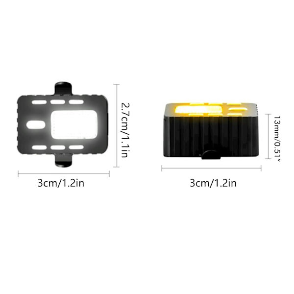 Drone Strobe Light Genopladelig Universal LED Nat Flyve Lys Advarselslys Drone Tilbehør