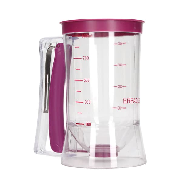 Røremaskin ABS 900ml Rørekremseparator Bakeverktøy for Pannekake Cupcake Kake Vaffel