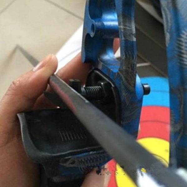 Jousiammunta ruuvi sisään lehti oikea käsi metsästysnuoli tuki recurve jousi ampuminen