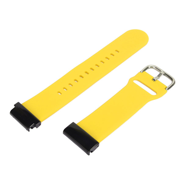 26 mm silikonklokkerem Fleksibel justert erstatningsarmbåndsrem for Fenix ​​7X 6X 5X Gul