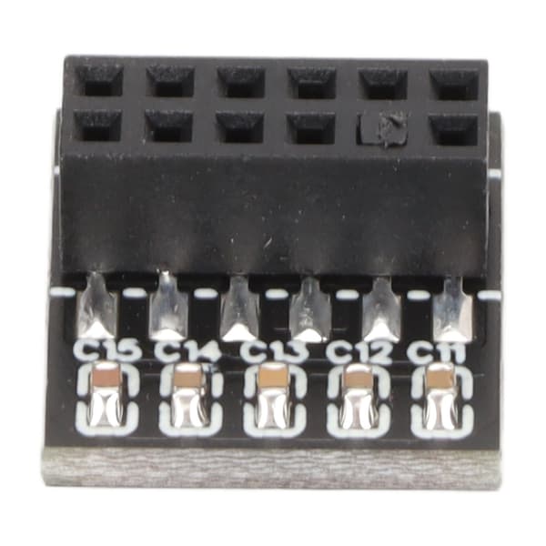 TPM 2.0 Modul 12Pin LPC TPM 2.0 Krypteringssikkerhedsmodul Meget holdbart 12Pin TPM2.0 Modul til Windows til GIGABYTE
