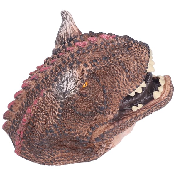 Barn Naturtro Vannmaling Carnotaurus Hånddukker Håndmalte Dinosaurleker
