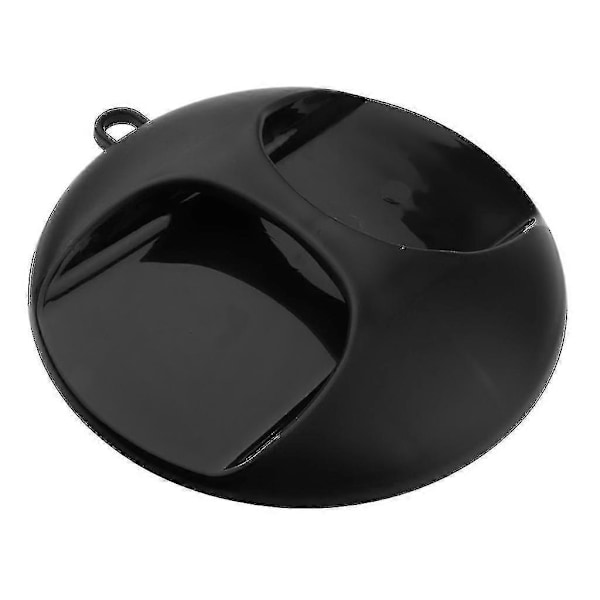 Stor Professionell Frisör Handhållen Salong Rund Spegel 10' Diameter Svart Zekai