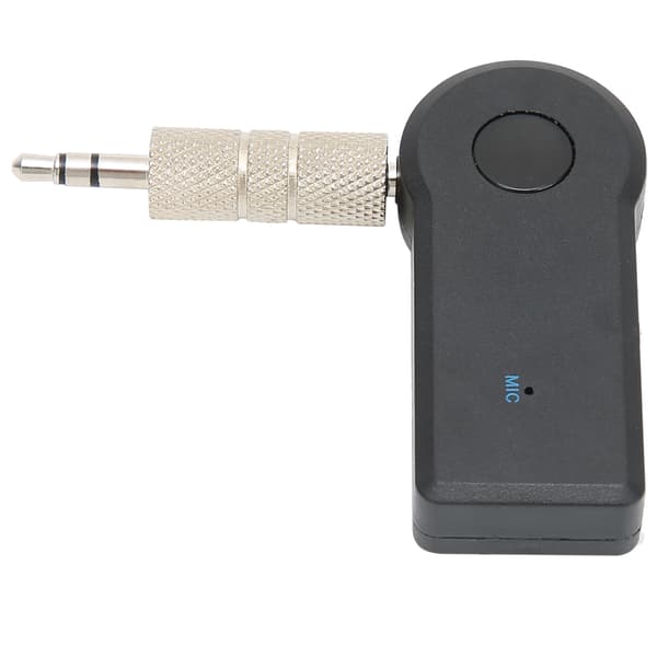 Bil Bærbar Bluetooth Musikk Mottaker Mini Trådløs Lydadapter 3.5MM Aux for Telefon