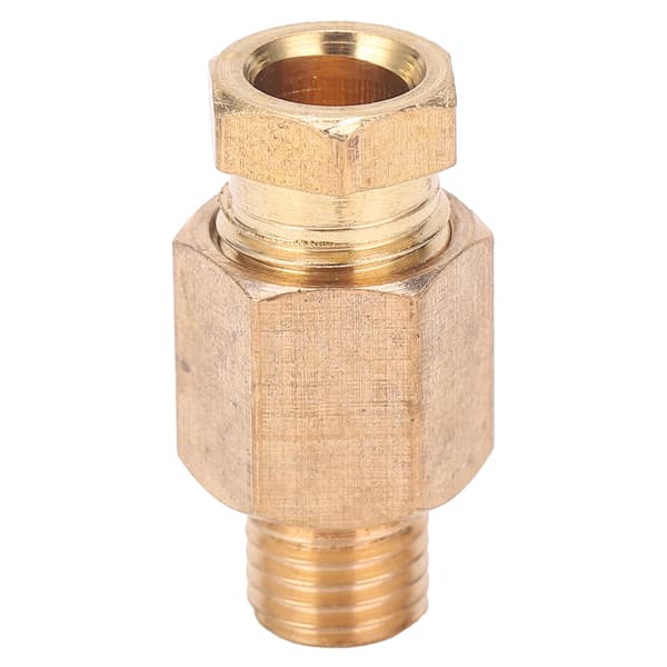 Messingfitting Lige Gennemgående Gevindrørsforbindelse Nippel Industriel Samling ForsyningerPD608