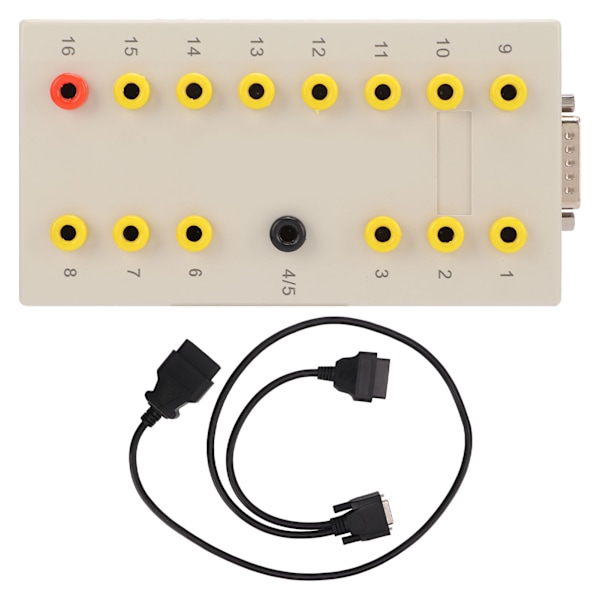 OBD2-udbrudskasse-udbrudstester med 113 cm 38 cm diagnosekabel til automatisk reparation