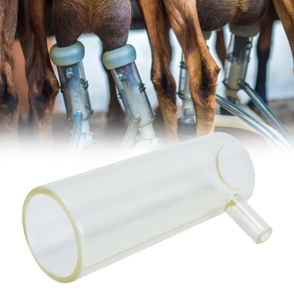 Melkekopp i plast til sau og geit, tilbehørsdel til melkemaskin