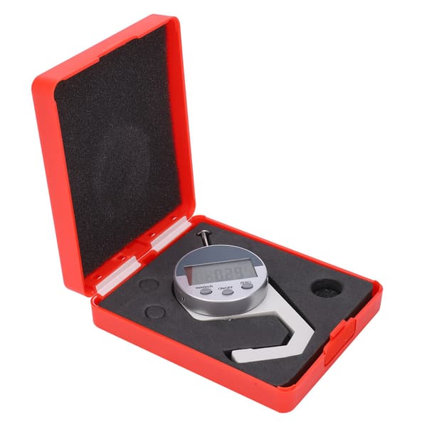 Digital tykkelsesmåler elektronisk 0-25,4 mm 0,01 mm LCD-display tykkelsesmåler tester