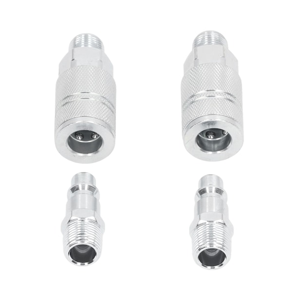 Luftslange Fittings 2 Ekstern Forbindelse 2 Ekstern Stik 3/8 Tommer NPT Industrielle Luftkompressor Hurtigkobling Fittings
