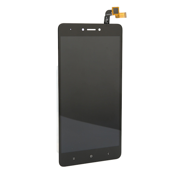 LCD-näytön digitointiyksikön vaihtoehtoinen puhelimen näyttö Redmi Note4X -puhelimeen, musta