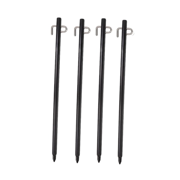 4 st tältpinnar campingpinne aluminiumlegering hög hållfasthet spik set kit för utomhusbruk