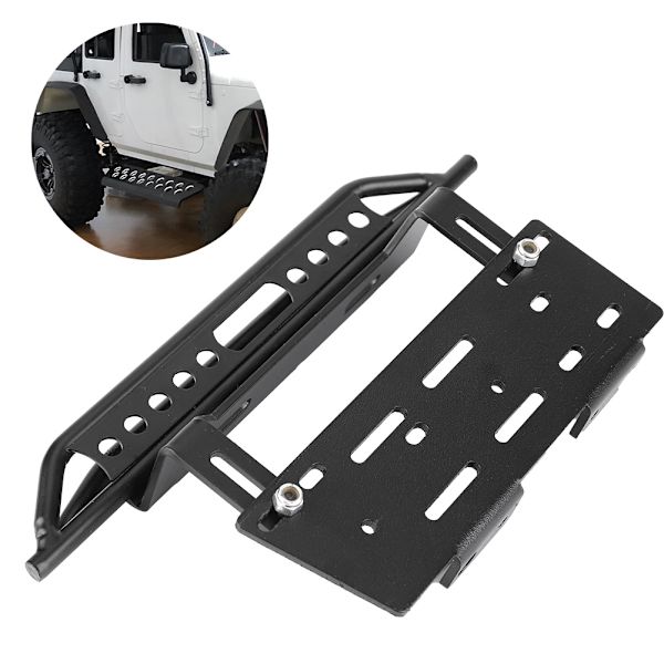 1Pari Metalliset Sivupolkimet RC-lisävaruste, joka sopii Axial 90046 SCX10 SCX10-ll RC-autoon