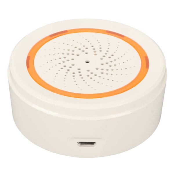 Smart Siren Alarm 90dB ljud- och ljussensor APP Fjärrkontroll Hemsäkerhet Trådlöst larm för Zigbee Gateway