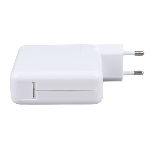 Snabbladdningsadapter Bärbar PD Snabbladdare 60W Laddare för OS X Laptop EU-kontakt 110‑240V