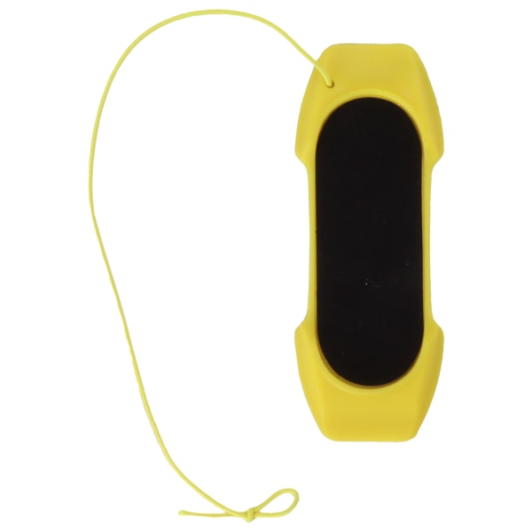 2 st fingerbräda surfa i vinden intressant mini bärbar skimboard leksak skrivbordsleksak för alla åldrar gul