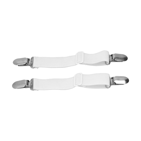 2st Lakanremmar Bekväma Pålitlig Bekväm Praktisk Flexibel Elastisk Enkelt utbytbara Sängkläder Vit