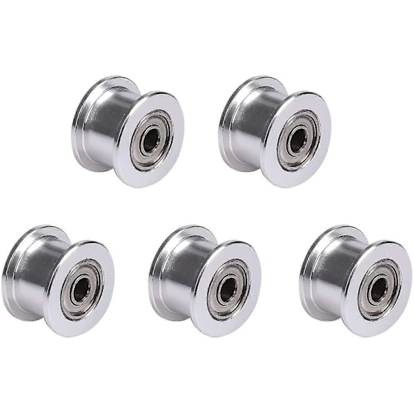 Gt Gt2 Tandrem Aluminium Spændehjul 16 Tandløse 3mm Boring Til 3D Printer 6mm Tandrem Bredde (5 stk. Pakke)