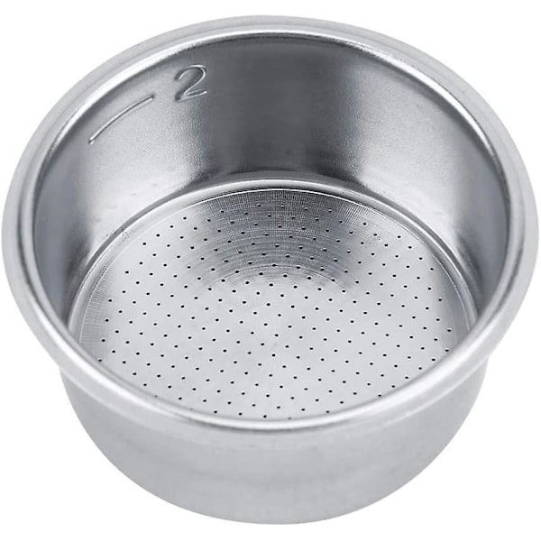 Gjenbrukbar kaffefilter i rustfritt stål for Breville - 51 mm ikke-trykk, hell over sil