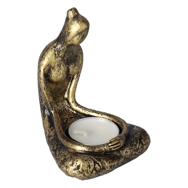 Yoga Figurine Unikt Design Dobbelt Funktion Holdbar Robust Praktisk Engel Figurine til Hjem Tearoom Yoga RoomSCS- RC007-A1