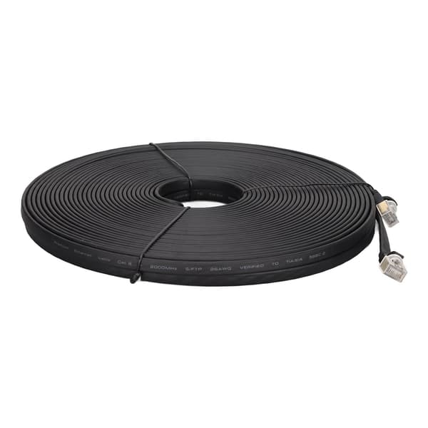 Cat8 Ethernetkabel 40 Gbit/s överföringshastighet 2000 Mhz höghastighets internetkabel för PC-router för PS5 för PS3 30m