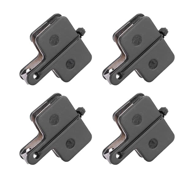 4 par koppar semi-metalliska cykel skivbromsbelägg cykelbromsdelar bromsbelägg set