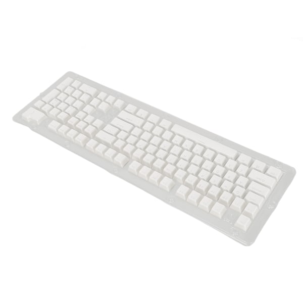 PBT Tangentbord Hög Låg Layout Dubbellager 2 Färg 108 Tangenter Mekaniska tangentbord för 61 87 104 108 Tangentbord Vit