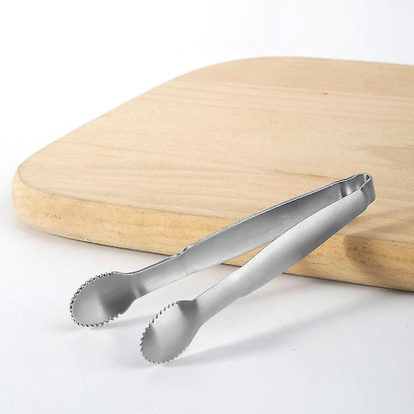 Kamskjellhode Design 4 Tommer Mat Tenger for Brød Salat og Is