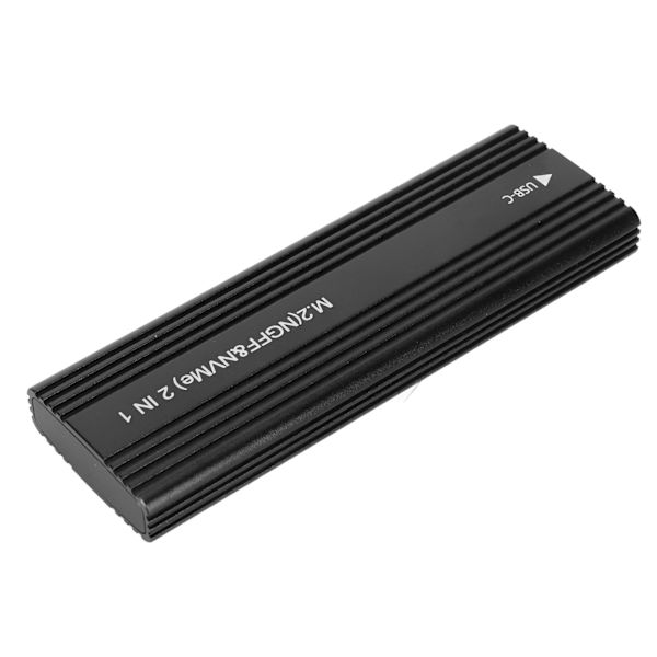NVMe SATA SSD-hölje Dual Protocol 10Gbps aluminiumlegering typ C SSD-hölje för M.2 NGFF 2230 2242 2260 2280