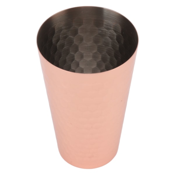 Drikkekopp 304 Rustfritt Stål Hamret Multifunksjonell Moscow Mule Krus for Bar Hjem Kobberbelegg