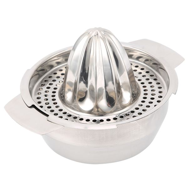 Rustfritt stål Manuell Juicer Fruktpresse Appelsin Sitronjuice Extractor Håndpress Juicer