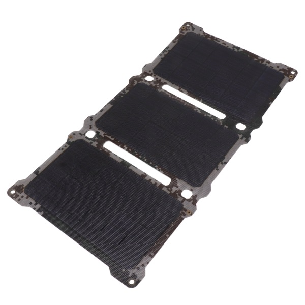 18V 5V 30W Fällbar Solpanel Bärbar Fällbar Monokristallin Solpanel för Utomhusaktiviteter Camping Vandring Bergsklättring Kamouflage