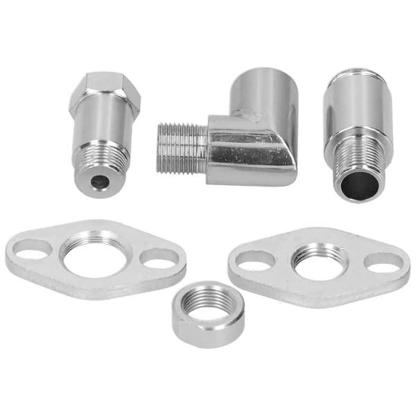 Universal O2 iltsensor afstandsstykke adapter forlænger 90 grader M18x1.5 passer til Tacoma