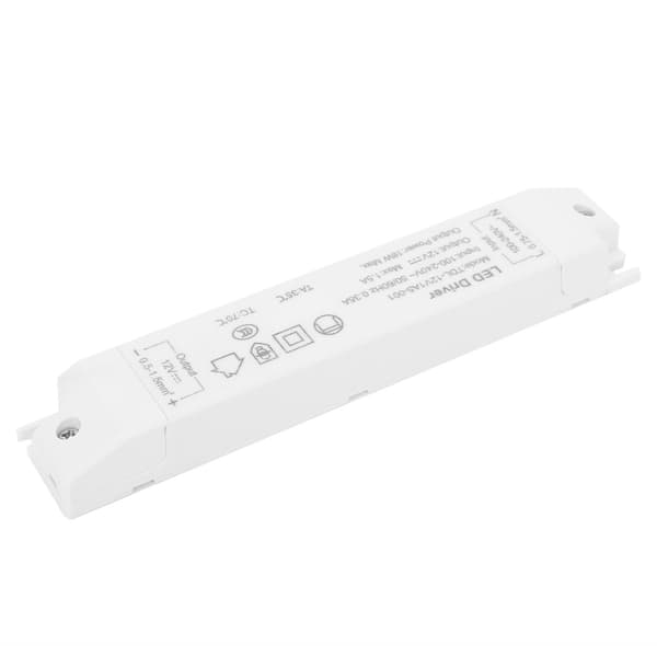 LED-driver strømforsyning transformatoradapter kontrollbryter PVC TDL‑12V1A5‑001 AC100V‑240V