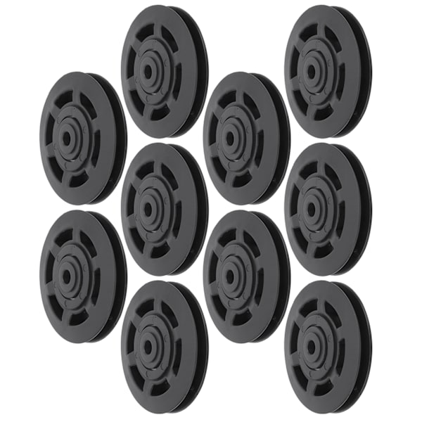 10 st/set 95MM Universal Nylon Lager Remskiva Hjul Byte Gym Fitness Utrustning