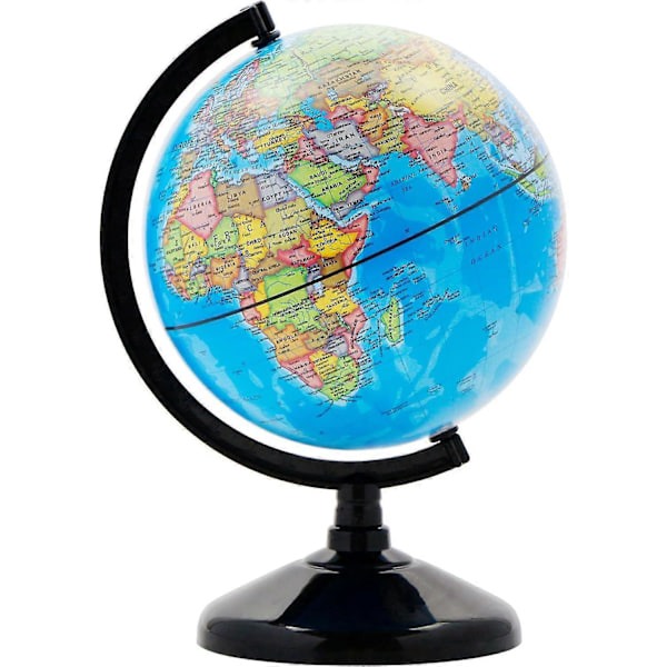 14cm Verdenskule - Engelsk Kart - Utdannings-/Geografi-/Moderne Skrivebordsdekor
