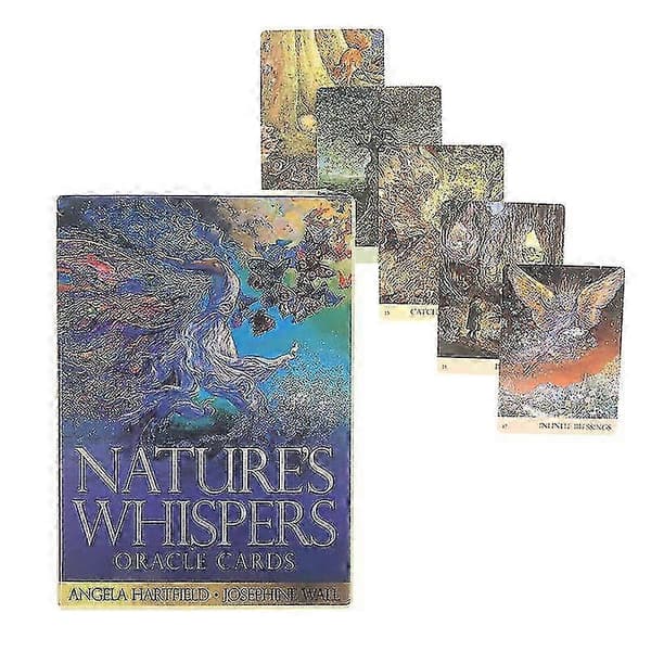 Natures Whispers Oracle Cards Tarotkort Party Prophecy Divination Brettspill 25-26s