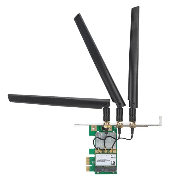 6300AGN Desktop Netværkskort 450Mbps 802.11AN PCI-E WiFi Adapter A2.4G/5G Tilbehør
