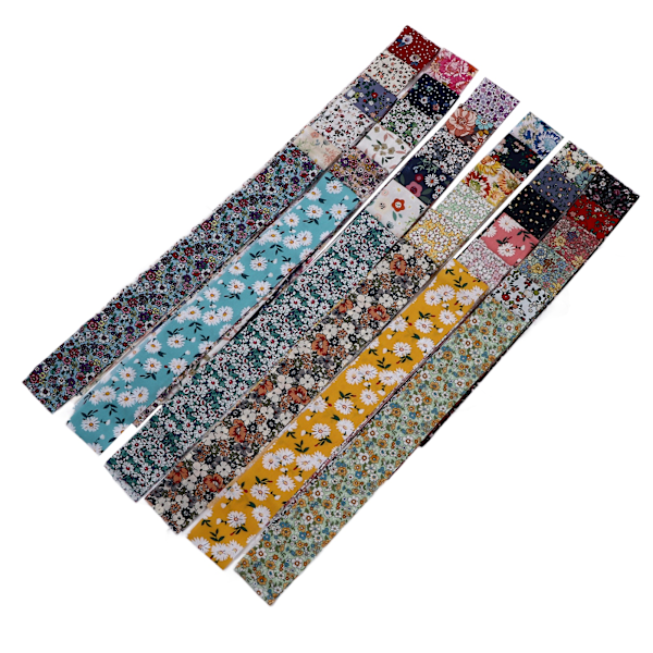 36 st Jelly Roll Tyg Rik Färg Bred Applikation Mjuk Ren Bomull Quiltning Tyg för Kläder Duk DIY