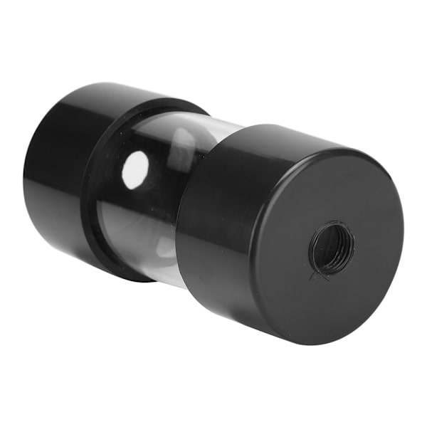 Läpinäkyvä sylinterimäinen tietokone vesijäähdytysvesisäiliö 100 mm pitkäaikaiseen vetovoimaan
