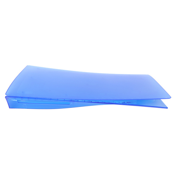 Spelkonsol Cover Repsäkert Dammtät skyddande matt skalpanel för PS5 Transparent Blue