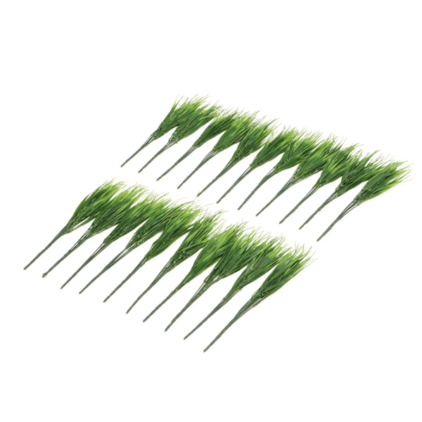 Kunstige planter Simulering naturtro Dekorative falske plastplanter for hjem Hagekontor 20 stk
