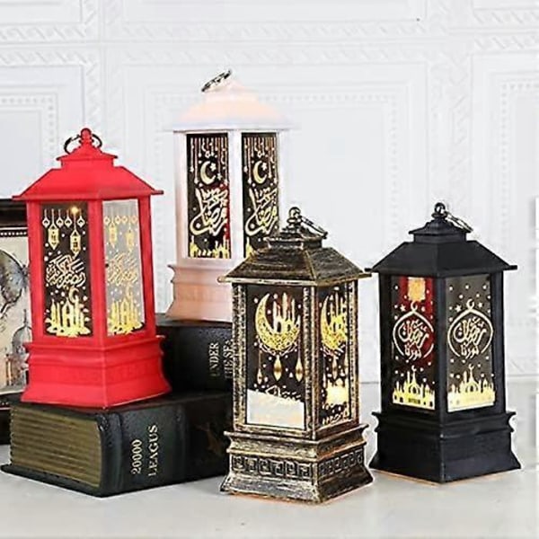 Vintage Lysekroner, LED Flammeløse Lys, Have Lyslygter