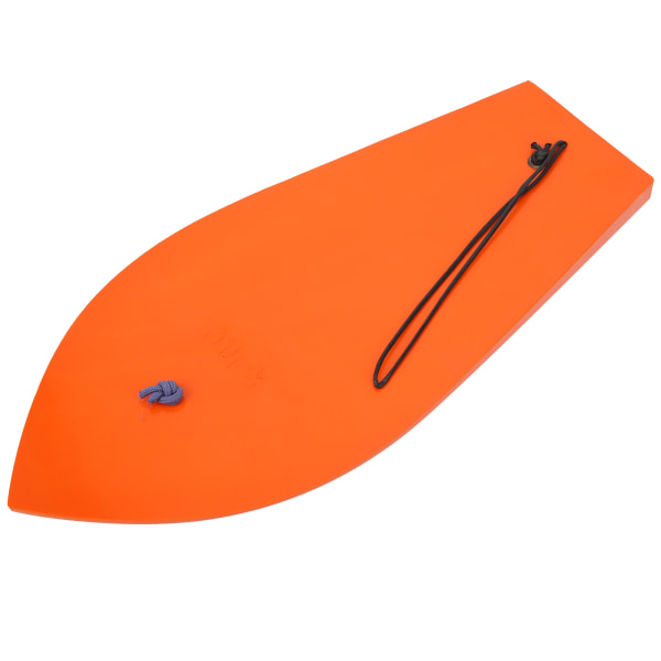 Plastfiske Trolling hoppbräda Orange färg Bärbart verktygstillbehör för fiskebåt290mm/11.4in