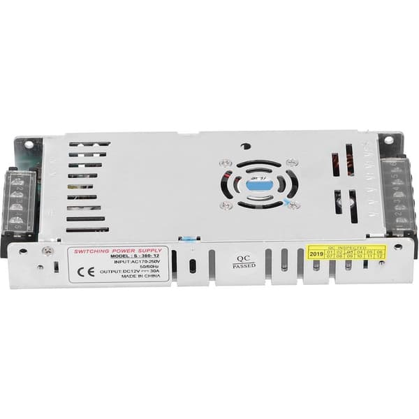 360W 12V Ultra-slank aluminiumslegering LED-strømforsyning til indendørs brug, AC170-250V driveradapter