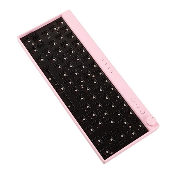 61-tasters mekanisk tastatur DIY-sett RGB-bakgrunnsbelysning bryter varm bytte tilpasset mekanisk spilltastatursett rosa
