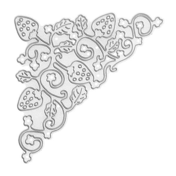 4 stk. Scrapbook Die Cuts Høy seighet Gjenbrukbar Rengjort Karbonstål Embossing Papir Dies