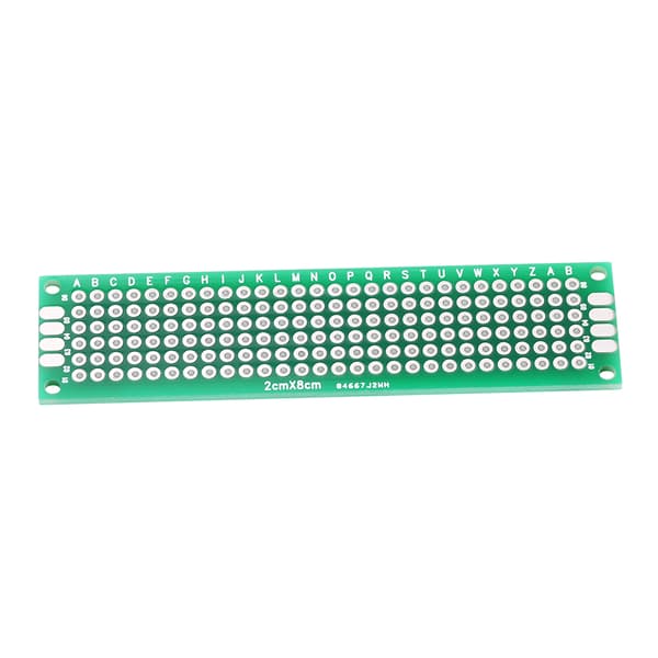 10 stk. 2cm x 8cm Dobbeltsidig Prototyping DIY Lodding Universell PCB Kretskort