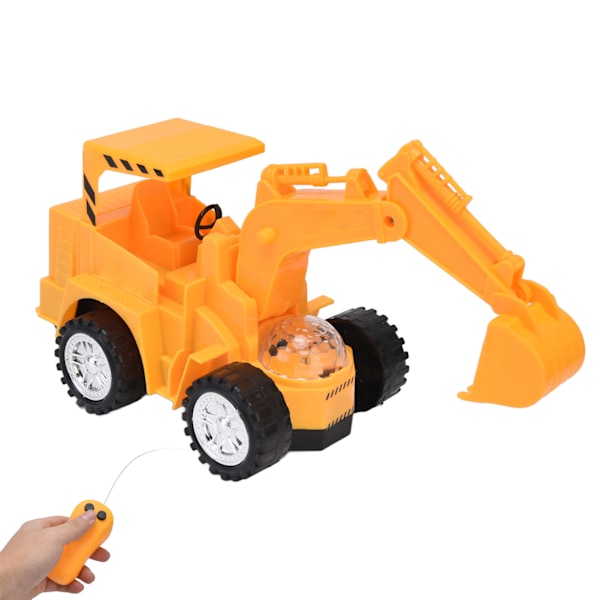 RC Grävmaskin Leksak Fjärrkontroll Engineering Konstruktion Lastbil Fordon Leksak för Barn