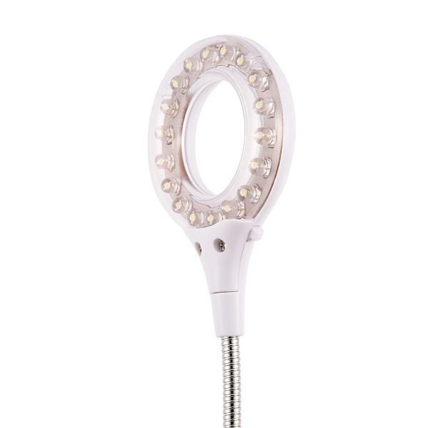Universal høy lysstyrke bærbar USB 18 stk LED-lampe Blubs Light for PC/ Laptop Hvit